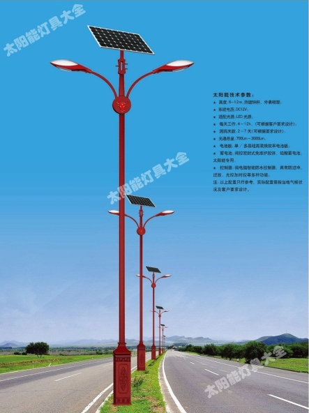 泉州市8 米太阳能路灯6米太阳能路灯 - 方案
